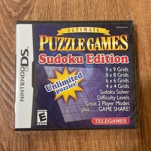Nintendo DS puzzle games sudoku edition​​​​​​​